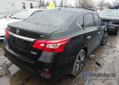 2019 Nissan Sentra Sv from USA, damaged, VIN 3N1AB7AP8KY321685